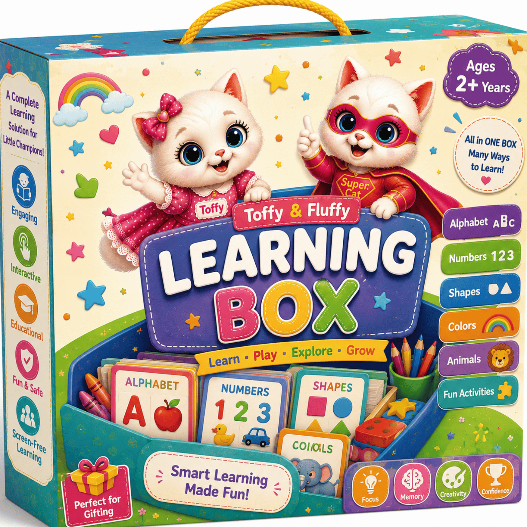 Learning Boxe : Toffy & Fluffy
